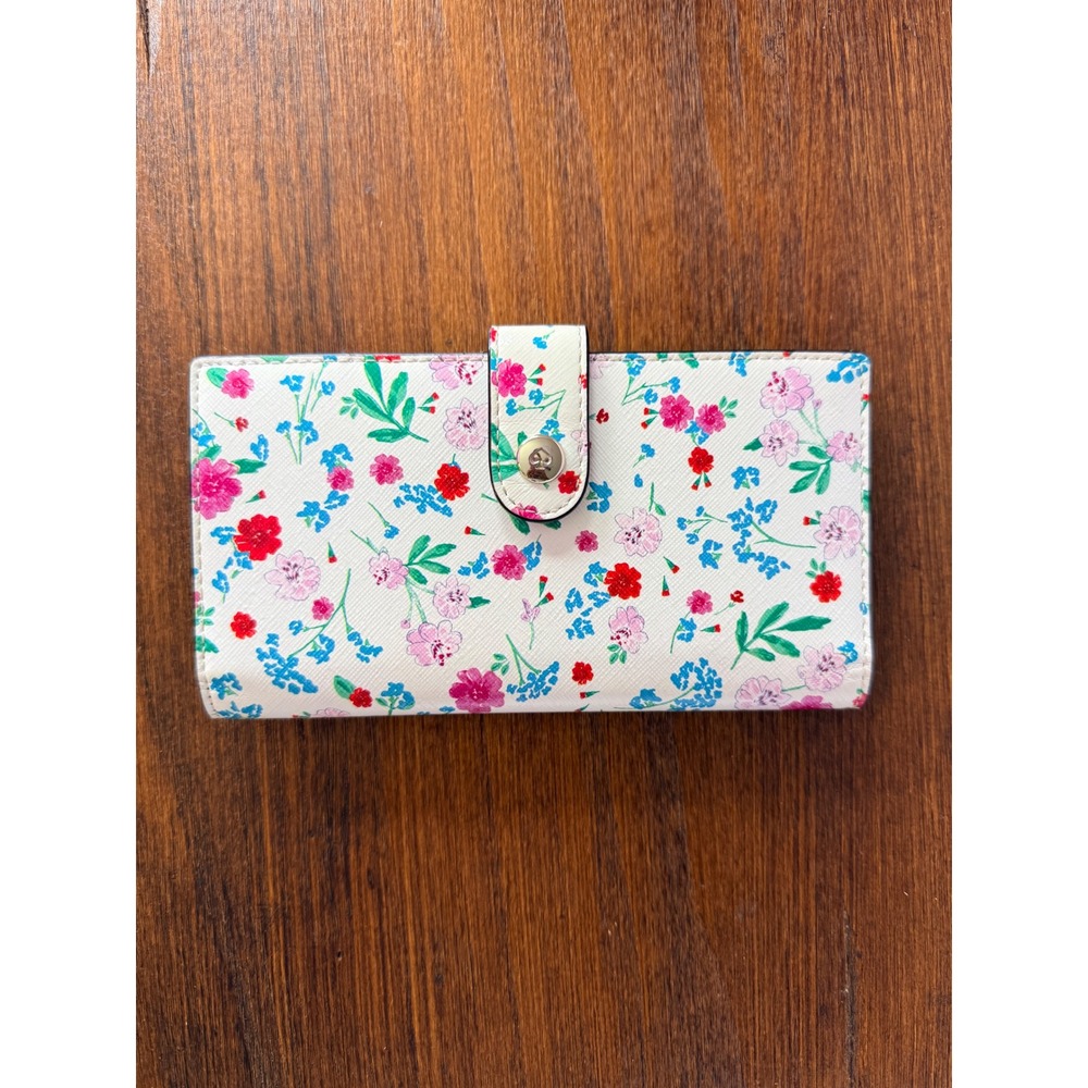 Kate Spade New York Gardener Street Greenhouse Wallet Slim Bifold